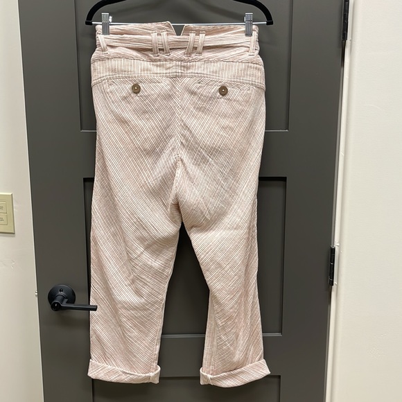 Free People paper bag waist slouchy pants - Picture 4 of 10